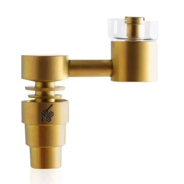 Titanium 4-in-1 Sidecar Hybrid Banger Dab Nail - Haze Smoke Shop USA - Vaporizers Super Store
