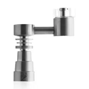 Titanium 4-in-1 Sidecar Hybrid Banger Dab Nail - Haze Smoke Shop USA - Vaporizers Super Store