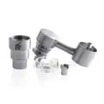 Titanium 4-in-1 Sidecar Hybrid Banger Dab Nail - Haze Smoke Shop USA - Vaporizers Super Store
