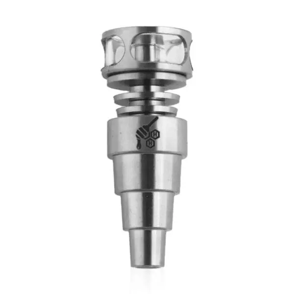 Titanium 6-in-1 Cage Hybrid Dab Nail - Haze Smoke Shop USA - Vaporizers Super Store