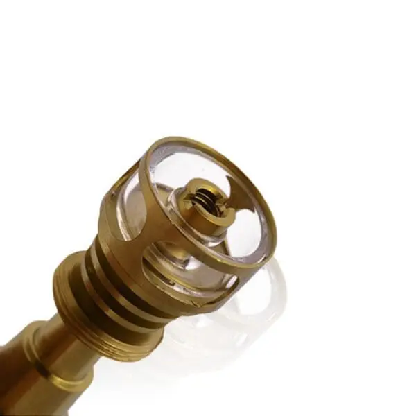 Titanium 6-in-1 Cage Hybrid Dab Nail - Haze Smoke Shop USA - Vaporizers Super Store