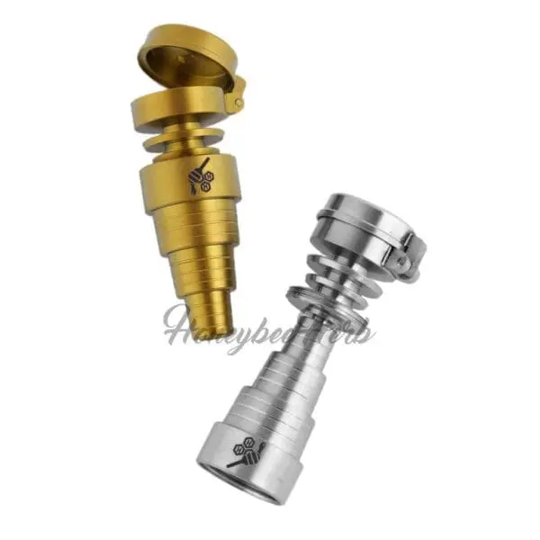 Titanium 6-in-1 Carb Cap Dab Nail - Haze Smoke Shop USA - Vaporizers Super Store