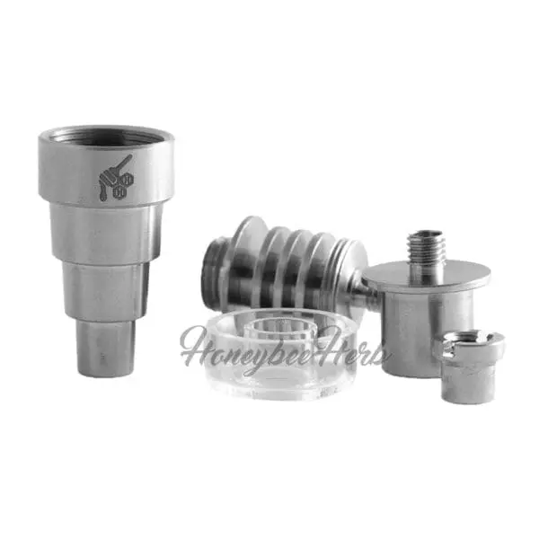 Titanium 6-in-1 Hybrid Dab Enail - Haze Smoke Shop USA - Vaporizers Super Store