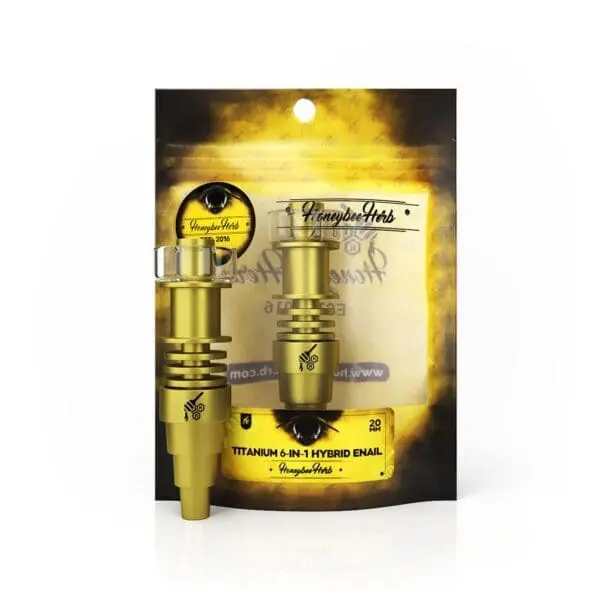 Titanium 6-in-1 Hybrid Dab Enail - Haze Smoke Shop USA - Vaporizers Super Store