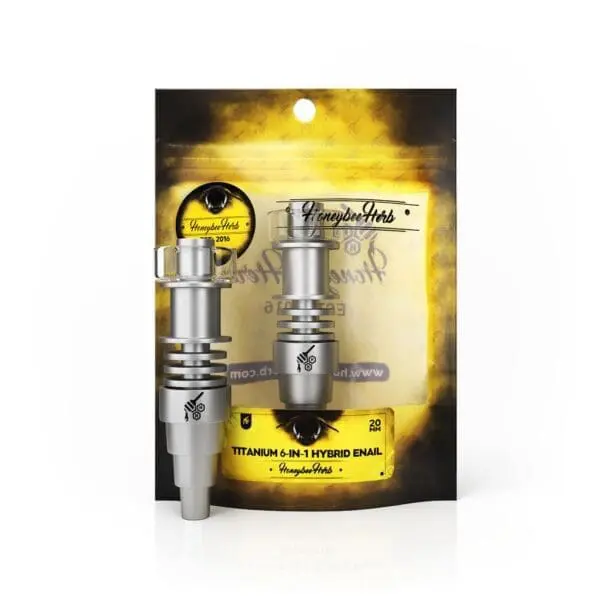 Titanium 6-in-1 Hybrid Dab Enail - Haze Smoke Shop USA - Vaporizers Super Store