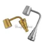 Titanium 6-in-1 Long Neck Banger Dab Nail - Haze Smoke Shop USA - Vaporizers Super Store
