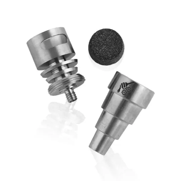 Titanium 6-in-1 Moon Rock Dab Nail - Haze Smoke Shop USA - Vaporizers Super Store
