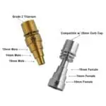 Titanium 6-in-1 Original Enail Dab Nail - Haze Smoke Shop USA - Vaporizers Super Store