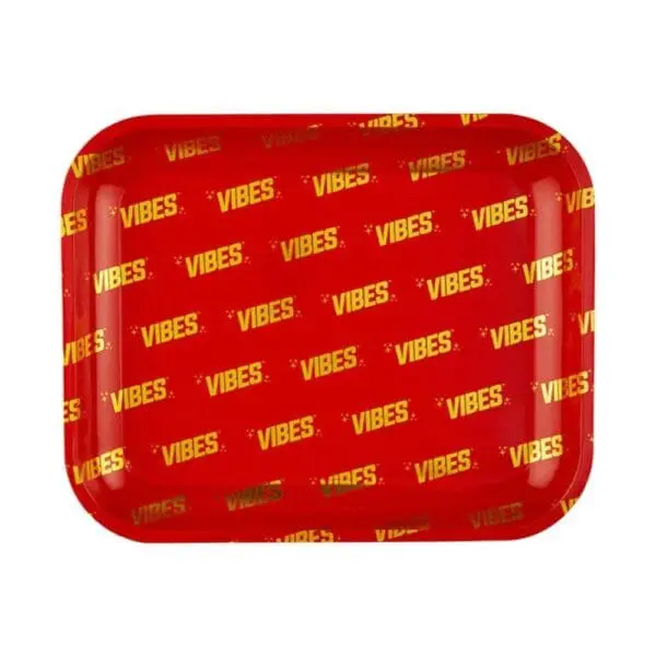 VIBES Signature Metal Rolling Tray - Haze Smoke Shop USA