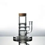 Vitae Glass Tri-combs Base Bong Bases - Haze Smoke Shop USA