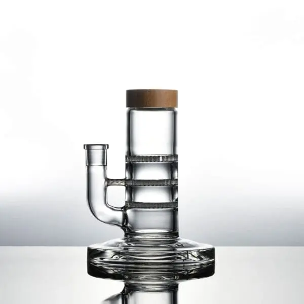 Vitae Glass Tri-combs Base - Haze Smoke Shop USA