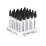 White Rhino Ceramic Dab Straw w/ Silicone Cap - Haze Smoke Shop USA - Vaporizers Super Store