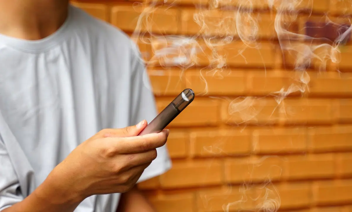 Arizer Vaporizers: man holds Arizer vape in his hand