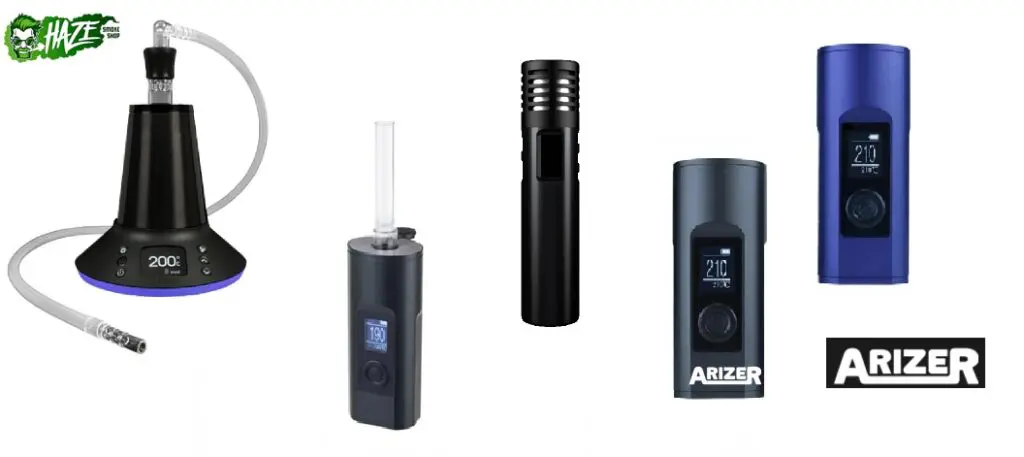 Best Arizer Vaporizers: different Arizer models