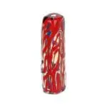 Blood Moon Dichro Stripe Squared Glass Hand Pipe - Haze Smoke Shop USA