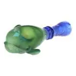 Braids of Avatar Sandblasted Glass Hand Pipe - Haze Smoke Shop USA