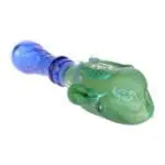 Braids of Avatar Sandblasted Glass Hand Pipe - Haze Smoke Shop USA