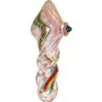 Candy Pop Memories Twisted Glass Hand Pipe - Haze Smoke Shop USA