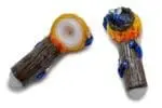 Clay Honeycomb Handpipe Glass Pipes - Haze Smoke Shop USA