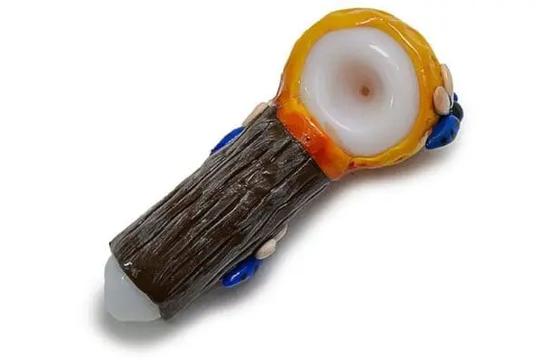 Clay Honeycomb Handpipe - Haze Smoke Shop USA