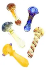 Colorful Glass Spoon Pipe Grab Bag Glass Pipes - Haze Smoke Shop USA