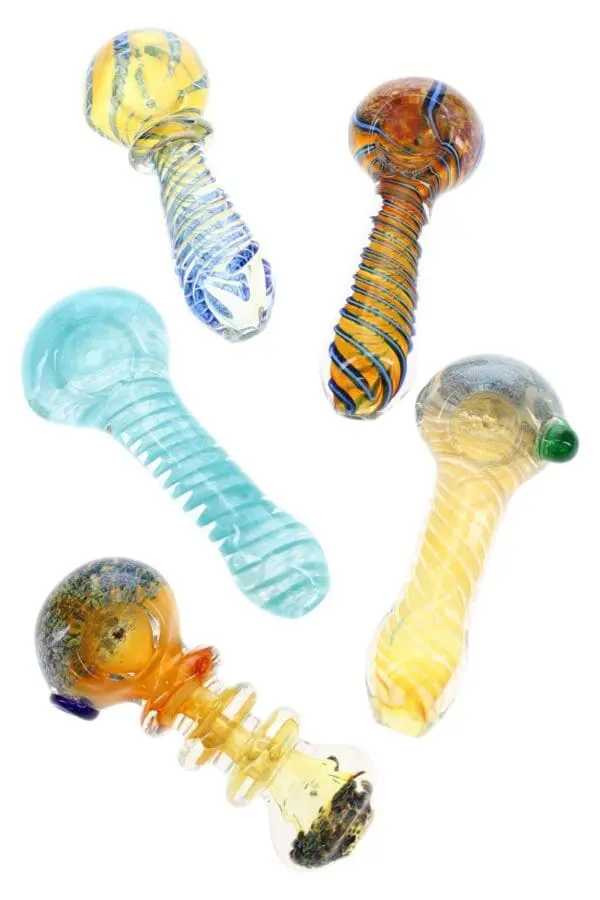 Colorful Glass Spoon Pipe Grab Bag - Haze Smoke Shop USA