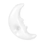 Crescent Moon Glass Hand Pipe - Haze Smoke Shop USA