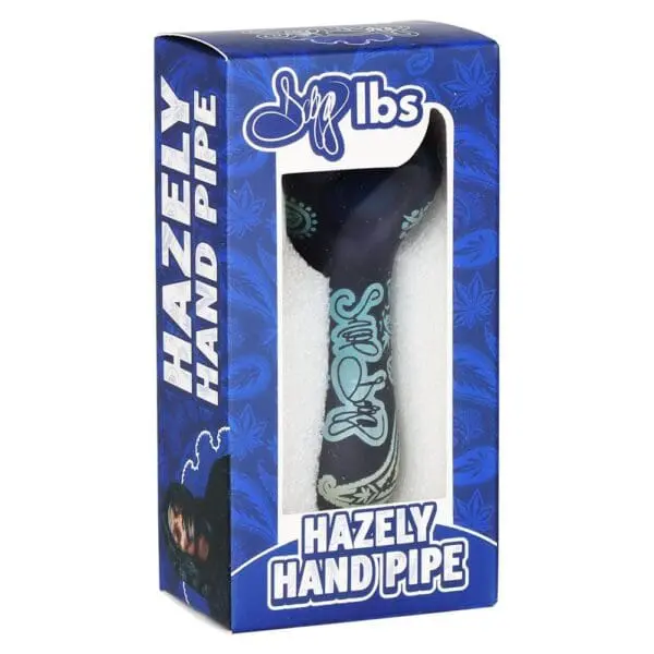 Dogg Lbs Engraved Hazely Glass Spoon Pipe - Haze Smoke Shop USA