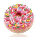 Empire Glass Works Pink Sprinkle Donut Dry Pipe - Haze Smoke Shop USA