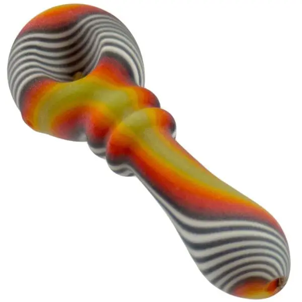Frosted Velvet Ring Neck Pipes - Haze Smoke Shop USA