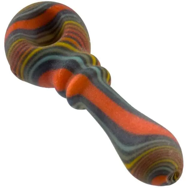 Frosted Velvet Ring Neck Pipes - Haze Smoke Shop USA
