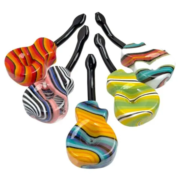 Full Color Guitar Pipes - Haze Smoke Shop USA