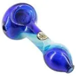 Fumed Galaxy Spoon Glass Pipes - Haze Smoke Shop USA