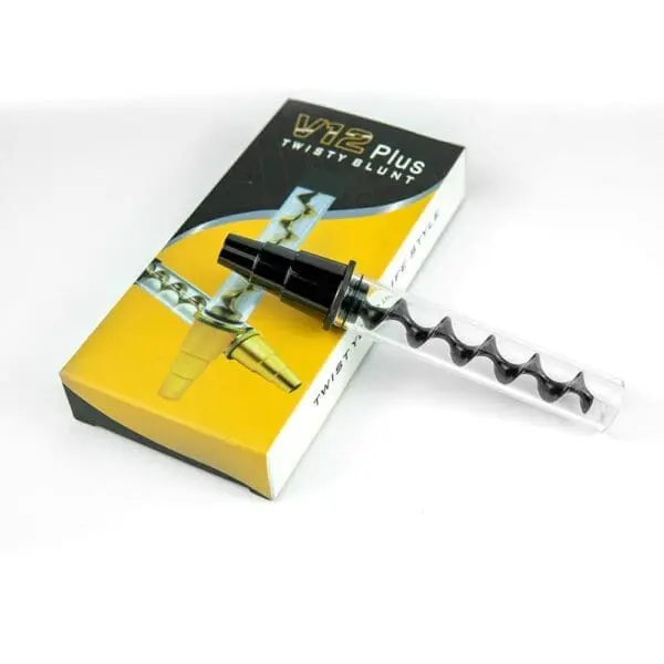 Glass Blunt Hand Pipe - Haze Smoke Shop USA