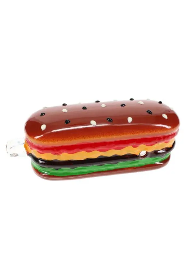 Glass Sandwich Hand Pipe Deli Bite - Haze Smoke Shop USA