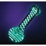 Glow Swirl Hand Pipe - Haze Smoke Shop USA