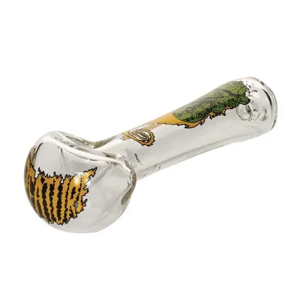 Goblin Spoon Hand Pipe With Ash Catcher Mouthpiece - Haze Smoke Shop USA