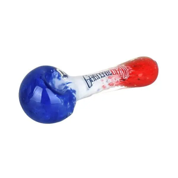Grateful Dead x Pulsar Grateful Frit Glass Spoon Pipe - Haze Smoke Shop USA