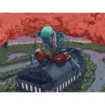 Grateful Dead x Pulsar Inside Print Bent Sherlock Pipe - Haze Smoke Shop USA
