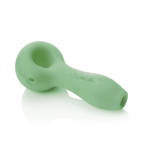 Grav Sandblasted Spoon - Haze Smoke Shop USA