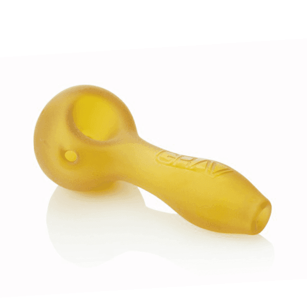 Grav Sandblasted Spoon - Haze Smoke Shop USA