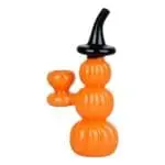 Halloween Pumpkin Pile Up Glass Bubbler - Haze Smoke Shop USA