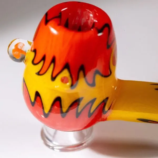 Headdy Old School Sherlock w/ Marbles - Haze Smoke Shop USA