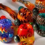 Headdy Old School Sherlock w/ Marbles - Haze Smoke Shop USA