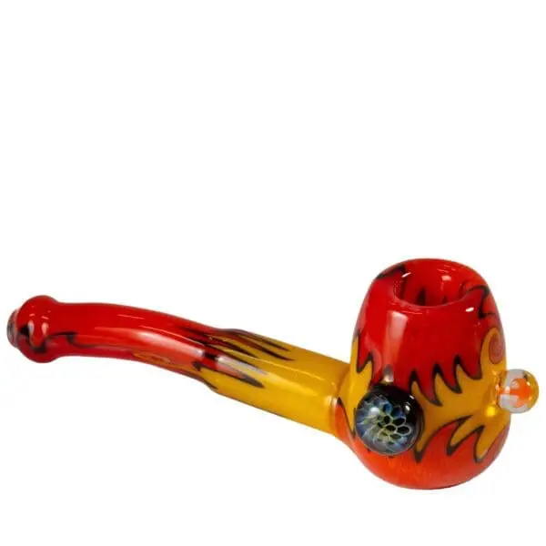 Headdy Old School Sherlock w/ Marbles - Haze Smoke Shop USA