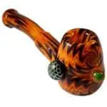 Headdy Old School Sherlock w/ Marbles - Haze Smoke Shop USA