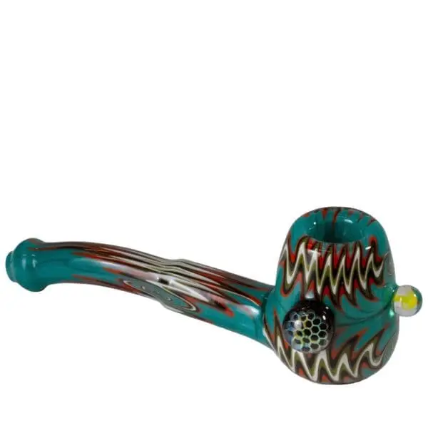 Headdy Old School Sherlock w/ Marbles - Haze Smoke Shop USA