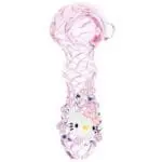 Hello Kitty Glass Spoon Pipe Glass Pipes - Haze Smoke Shop USA