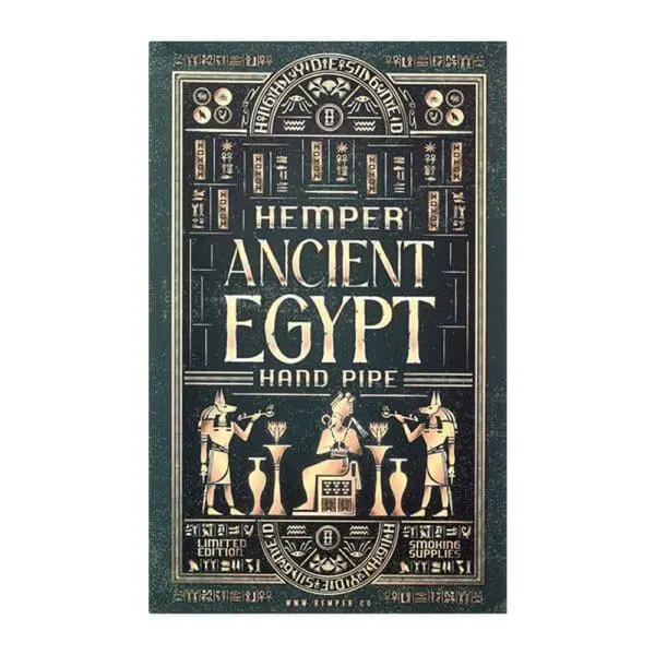 Hemper Ancient Egypt Sphinx Glass Hand Pipe - Haze Smoke Shop USA
