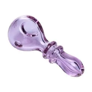Human Grade Double Ring Spoon Pipe - Haze Smoke Shop USA